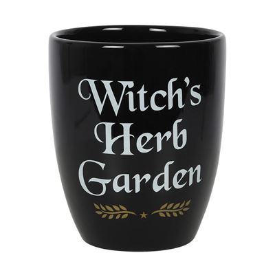 Witches Herb Garden Plant Pot In Gift Box